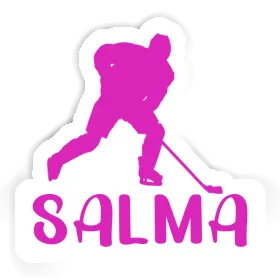 Autocollant Salma Joueuse de hockey Image