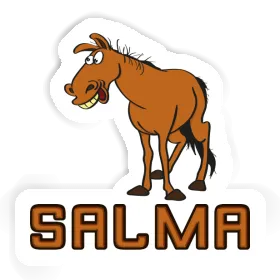 Salma Autocollant Cheval Image
