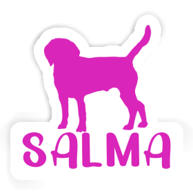 Autocollant Salma Chien Image