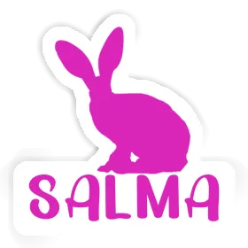 Lapin Autocollant Salma Image