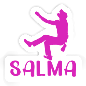 Aufkleber Kletterer Salma Image