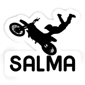 Motocross-Fahrer Sticker Salma Image