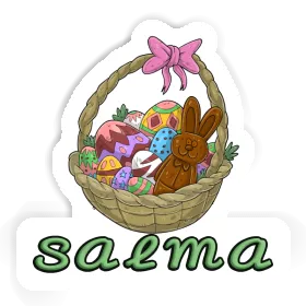 Salma Autocollant Nid de Pâques Image