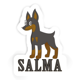 Salma Autocollant Pinscher Image
