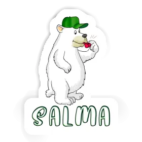 Aufkleber Salma Eisbär Image