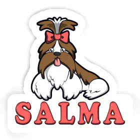 Sticker Salma Shih Tzu Image