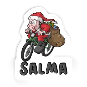 Cyclistes Autocollant Salma Image