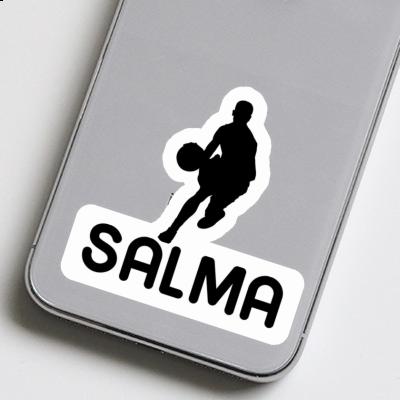 Aufkleber Basketballspieler Salma Image