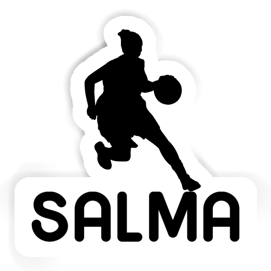 Aufkleber Basketballspielerin Salma Aufkleber Basketballspielerin Salma Image