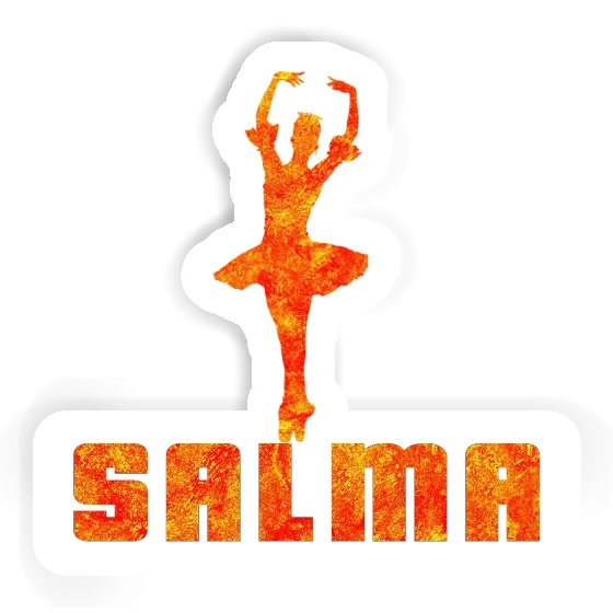 Salma Sticker Ballerina Laptop Salma Sticker Ballerina Laptop Image