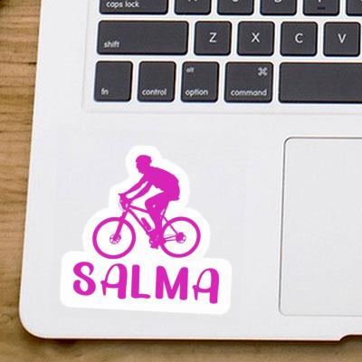 Aufkleber Salma Biker Notebook Aufkleber Salma Biker Notebook Image
