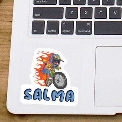 Vététiste de freeride Autocollant Salma Laptop Vététiste de freeride Autocollant Salma Laptop Image
