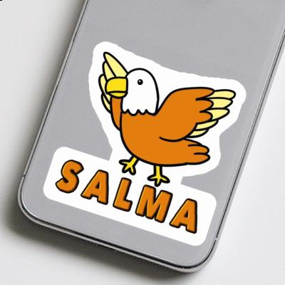Bird Sticker Salma Laptop Image
