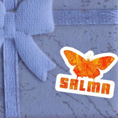 Aufkleber Salma Sommervogel Notebook Image