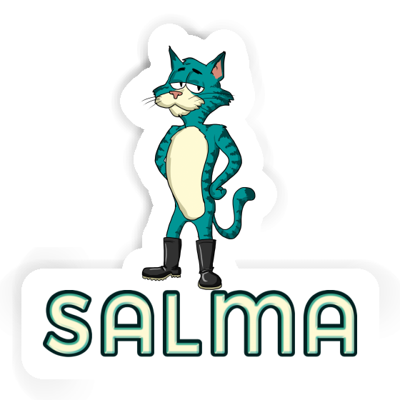 Autocollant Salma Chat Notebook Autocollant Salma Chat Notebook Image