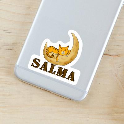 Salma Autocollant Chat Laptop Salma Autocollant Chat Laptop Image