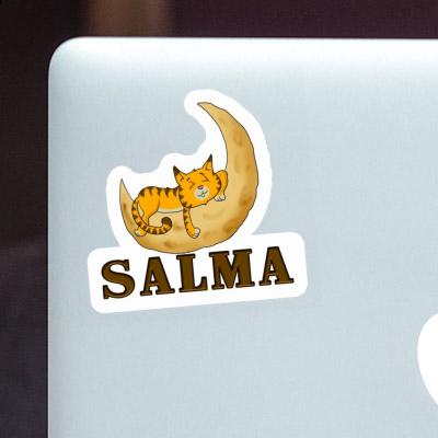 Salma Autocollant Chat Laptop Salma Autocollant Chat Laptop Image