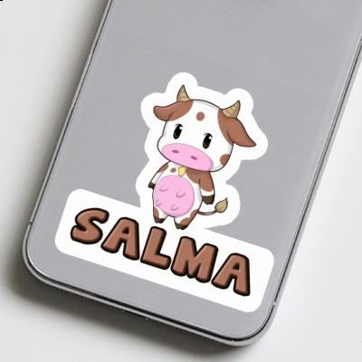 Salma Autocollant Vache Notebook Salma Autocollant Vache Notebook Image