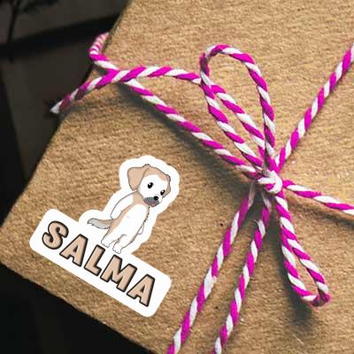 Autocollant Salma Golden Retriever Notebook Autocollant Salma Golden Retriever Gift package Image