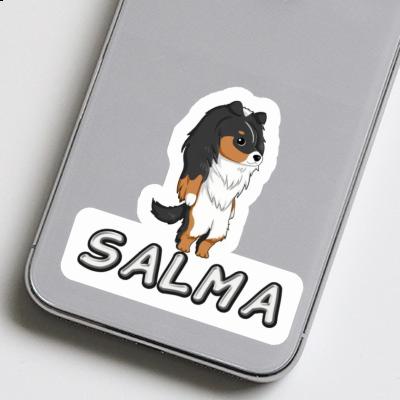 Salma Autocollant Sheltie Laptop Image