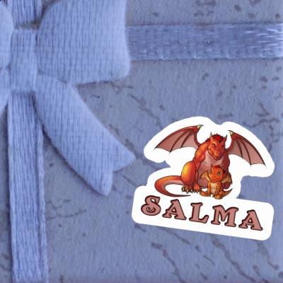 Autocollant Salma Dragon Notebook Autocollant Salma Dragon Gift package Image