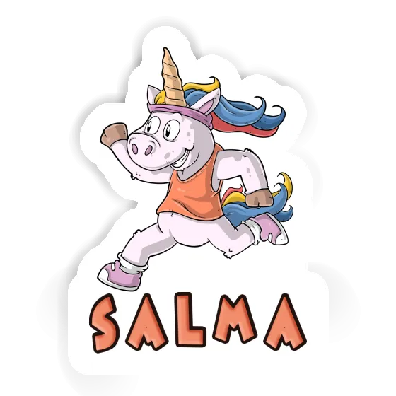 Aufkleber Läuferin Salma Aufkleber Läuferin Salma Image