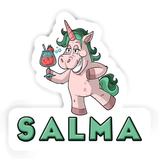 Sticker Salma Party-Einhorn Notebook Sticker Salma Party-Einhorn Gift package Image