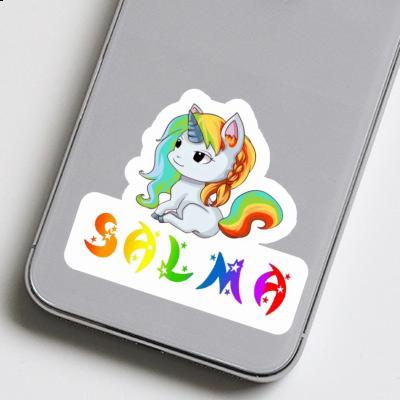 Salma Aufkleber Einhorn Notebook Salma Aufkleber Einhorn Gift package Image