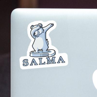 Autocollant Salma Ours polaire Notebook Autocollant Salma Ours polaire Notebook Image