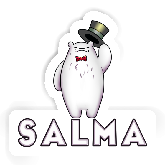 Salma Autocollant Ours polaire Notebook Salma Autocollant Ours polaire Gift package Image