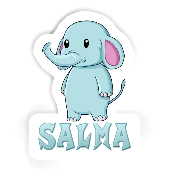 Salma Aufkleber Elefant Notebook Salma Aufkleber Elefant Gift package Image