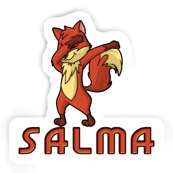 Sticker Salma Dabbing Fox Notebook Sticker Salma Dabbing Fox Gift package Image