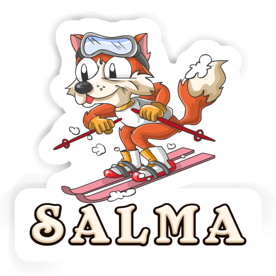 Autocollant Salma Skieur Autocollant Salma Skieur Image