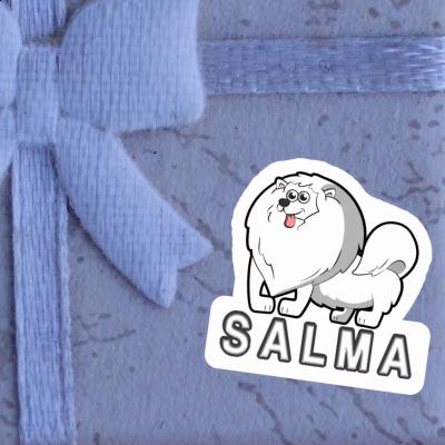 Autocollant Salma Spitz allemand Notebook Autocollant Salma Spitz allemand Gift package Image