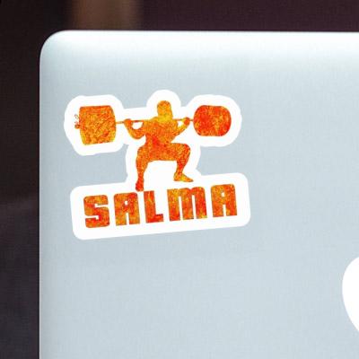 Salma Aufkleber Gewichtheber Salma Aufkleber Gewichtheber Image