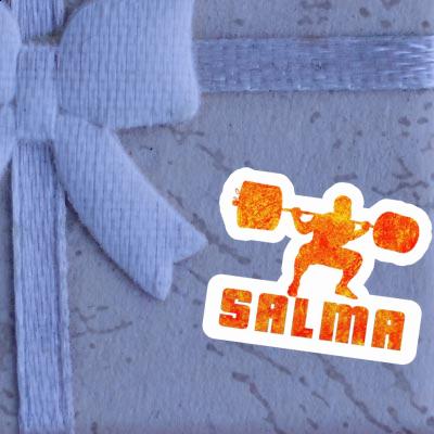 Salma Aufkleber Gewichtheber Laptop Salma Aufkleber Gewichtheber Laptop Image