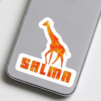 Salma Sticker Giraffe Notebook Image