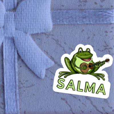 Sticker Guitar Frog Salma Gift package Image