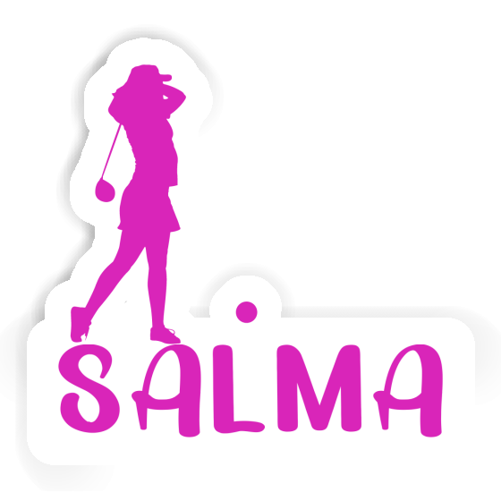 Salma Sticker Golfer Gift package Image