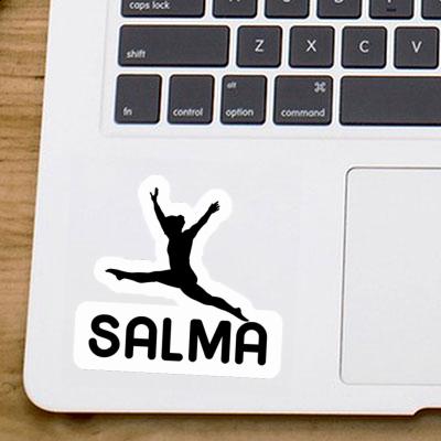 Autocollant Salma Gymnaste Notebook Image