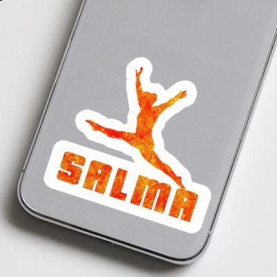 Sticker Gymnast Salma Notebook Sticker Gymnast Salma Gift package Image