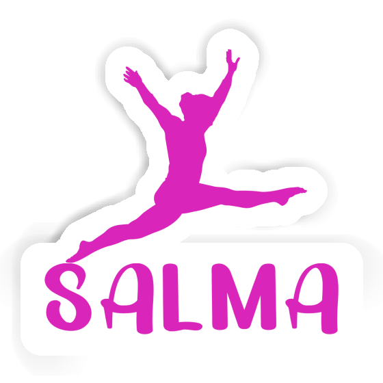 Gymnast Sticker Salma Notebook Gymnast Sticker Salma Notebook Image