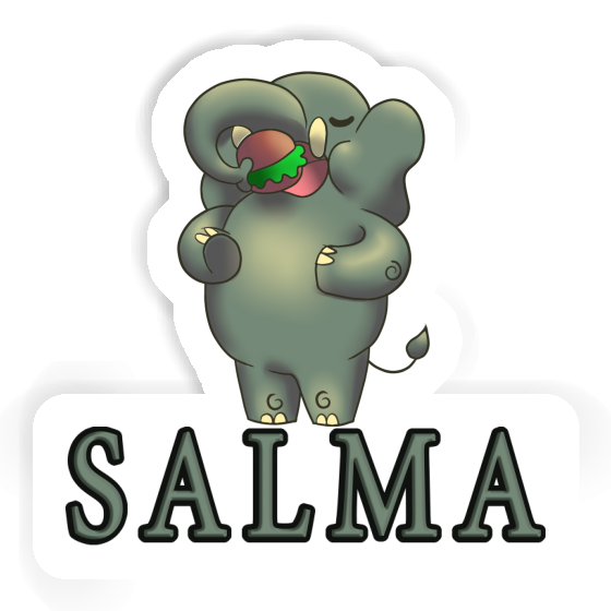 Sticker Salma Hamburger Notebook Sticker Salma Hamburger Gift package Image