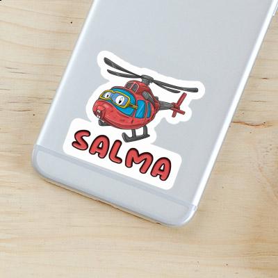 Sticker Helicopter Salma Notebook Sticker Helicopter Salma Gift package Image