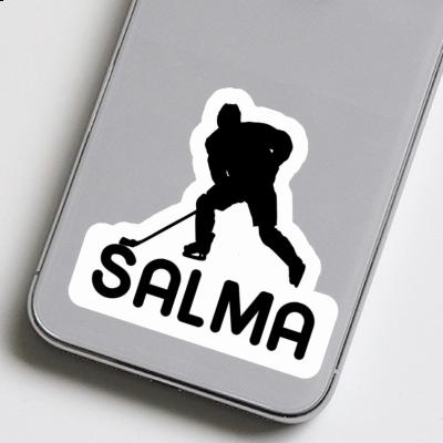Sticker Eishockeyspieler Salma Sticker Eishockeyspieler Salma Image