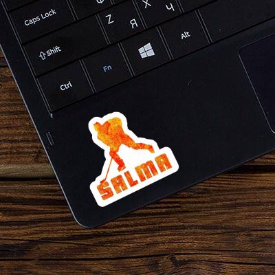Joueur de hockey Autocollant Salma Notebook Joueur de hockey Autocollant Salma Notebook Image