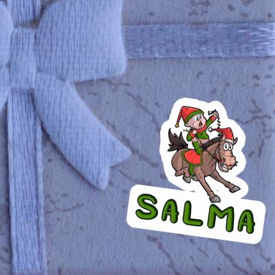 Salma Autocollant Cheval de Noël Notebook Salma Autocollant Cheval de Noël Gift package Image