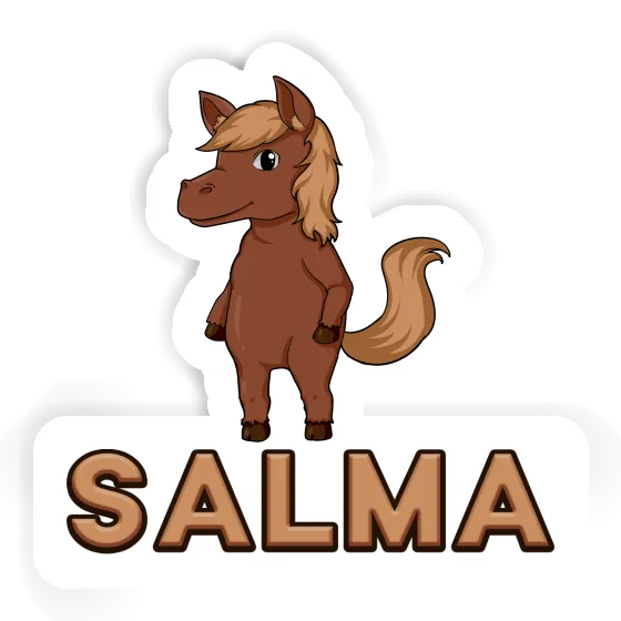 Autocollant Cheval Salma Notebook Autocollant Cheval Salma Gift package Image