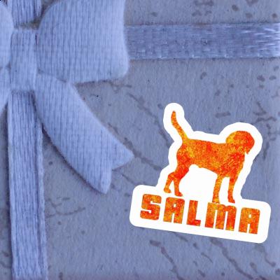 Salma Autocollant Chien Notebook Salma Autocollant Chien Notebook Image