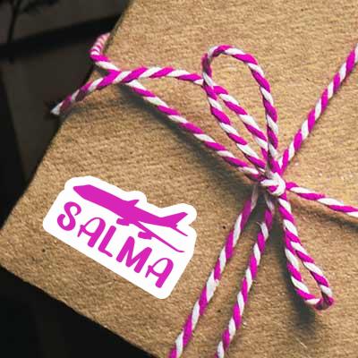 Autocollant Jumbo-Jet Salma Laptop Image